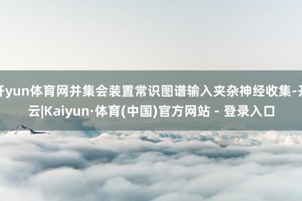 开yun体育网并集会装置常识图谱输入夹杂神经收集-开云|Kaiyun·体育(中国)官方网站 - 登录入口